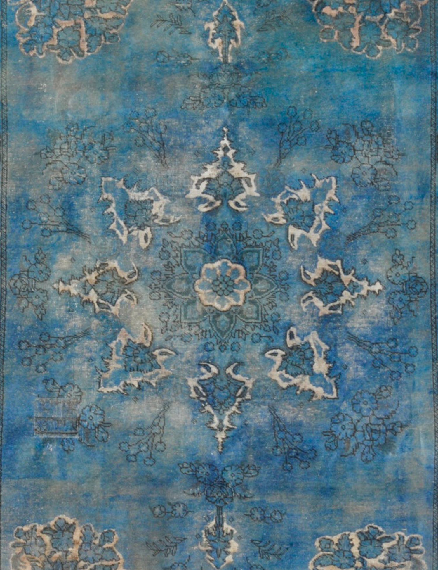 Tappeto Vintage  turchese <br/>275 x 197 cm