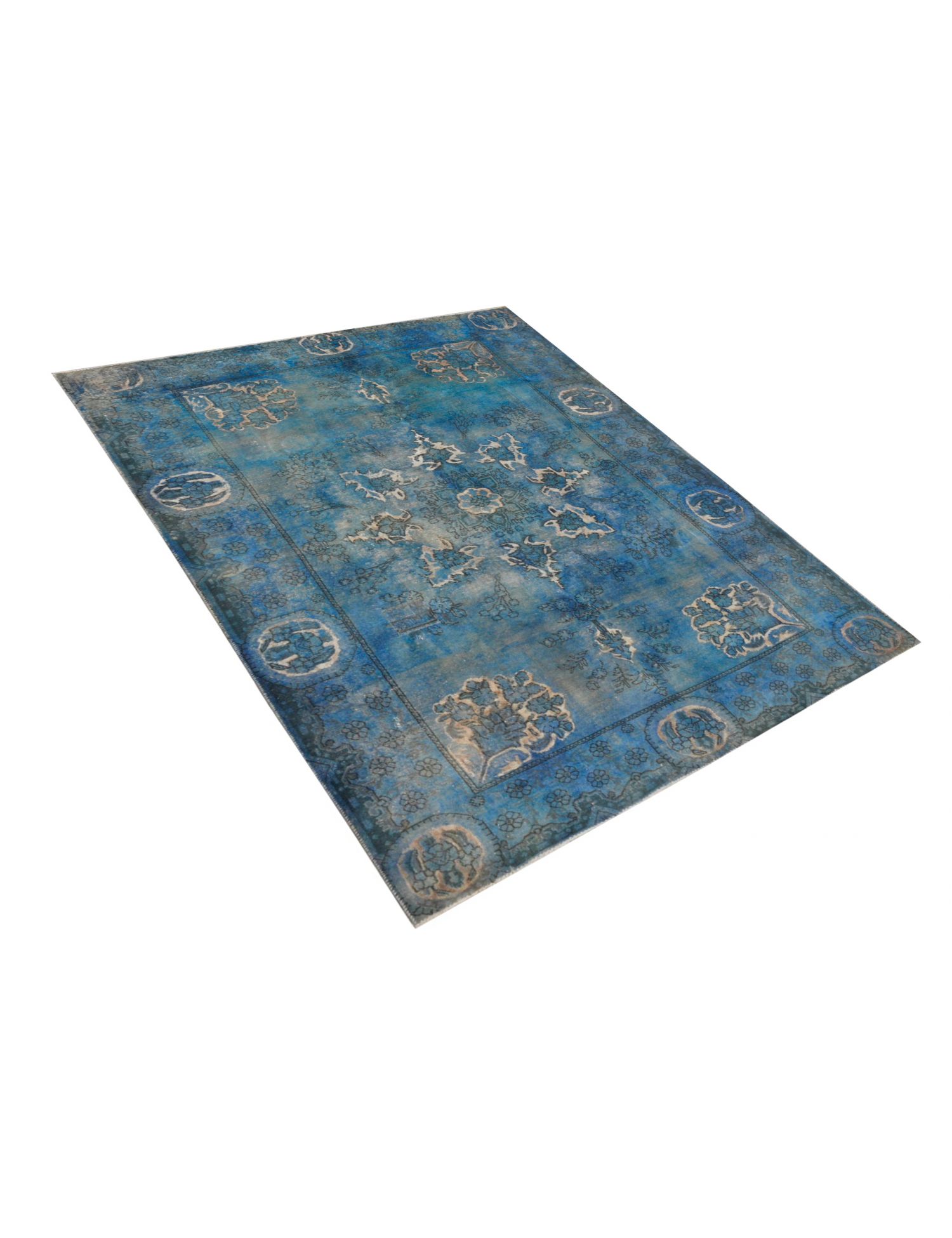 Tappeto Vintage  turchese <br/>275 x 197 cm