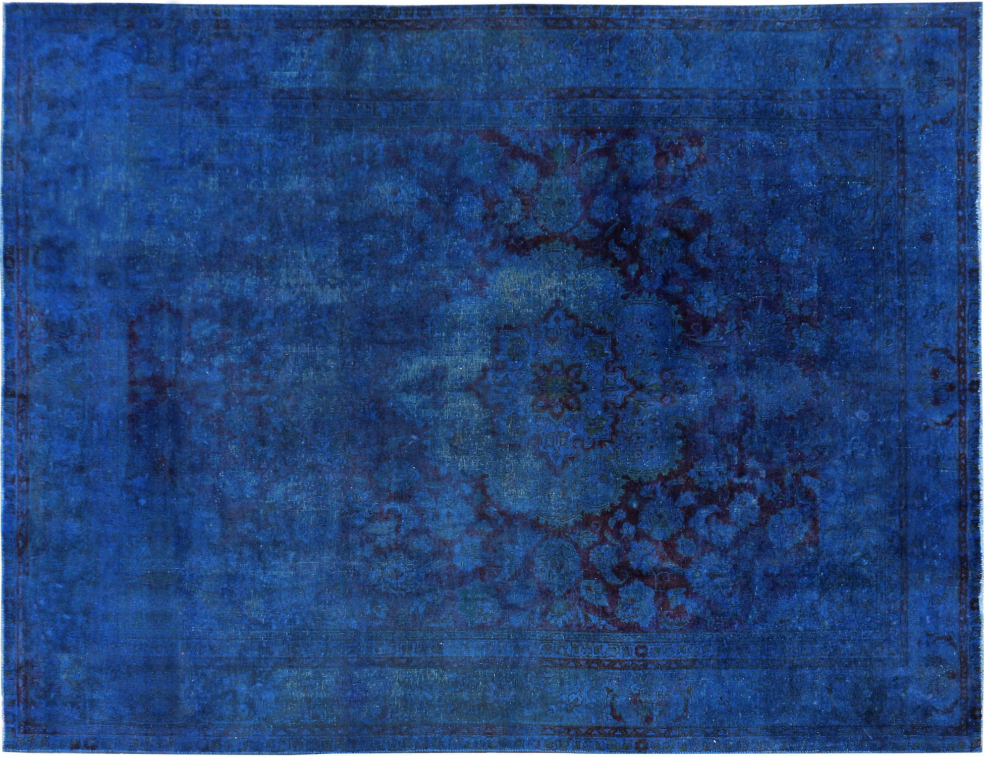 Tappeto Vintage  blu <br/>322 x 240 cm