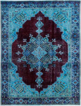 Alfombra persa vintage 290 x 200 azul