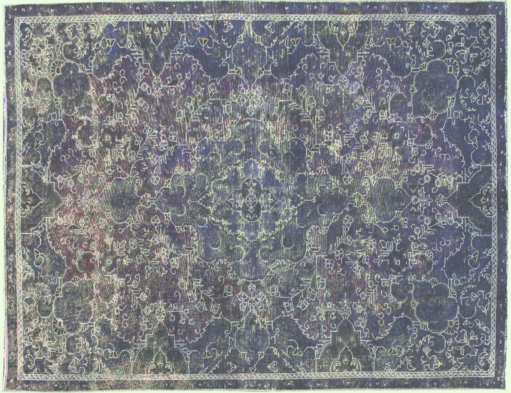 Tappeto vintage persiano  viola <br/>298 x 200 cm