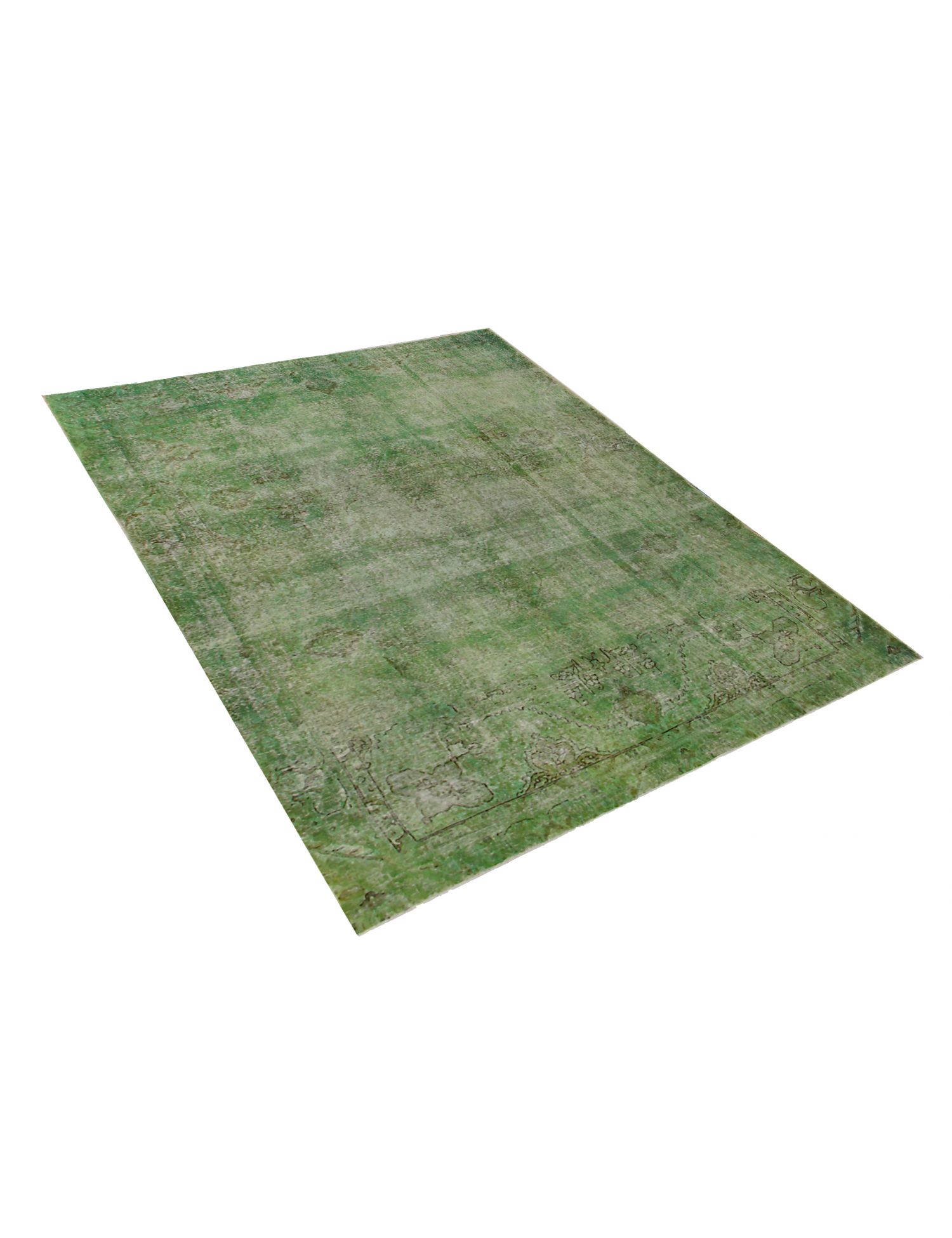 Tappeto vintage persiano  verde <br/>346 x 254 cm