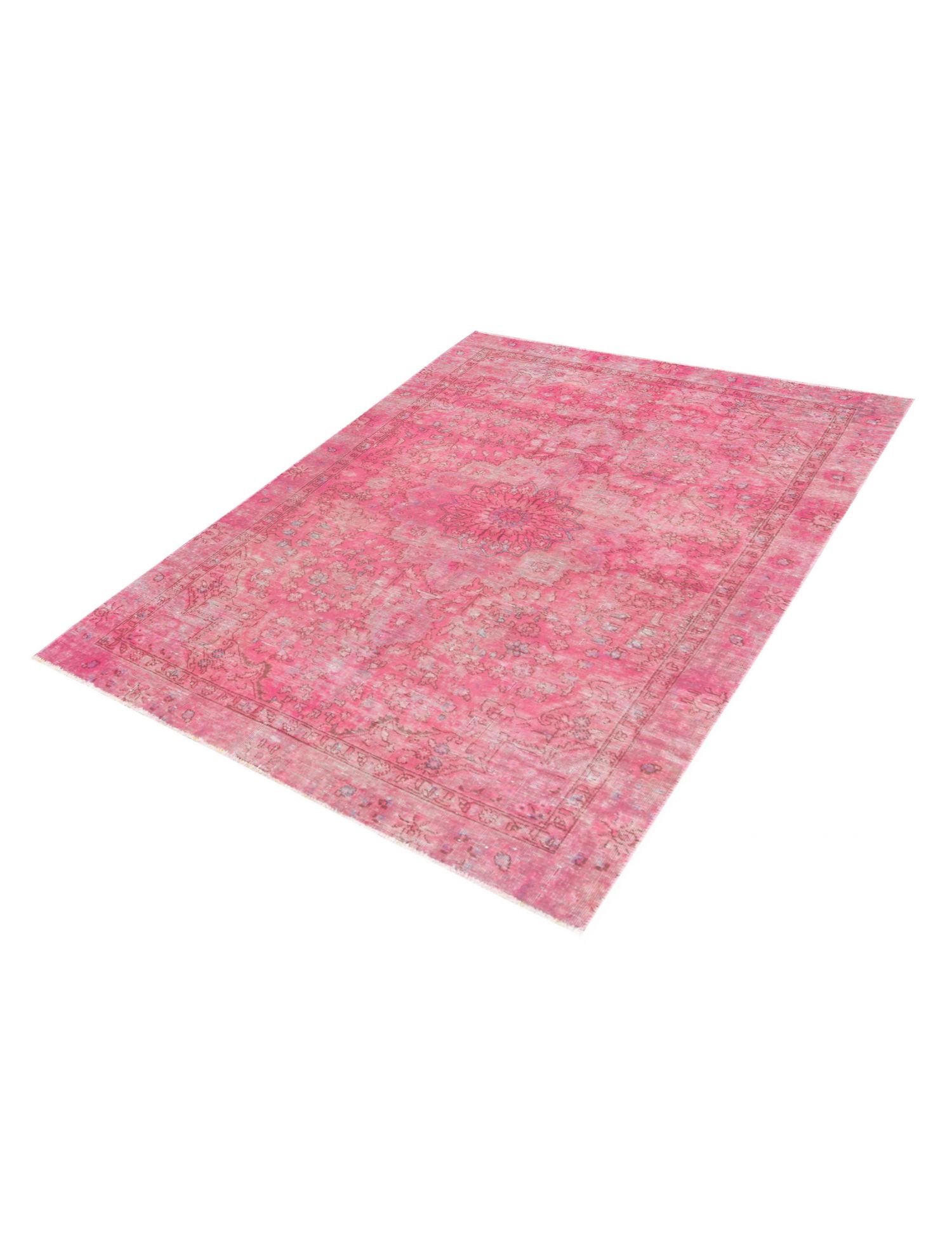 Tappeto vintage persiano  rosa <br/>275 x 185 cm