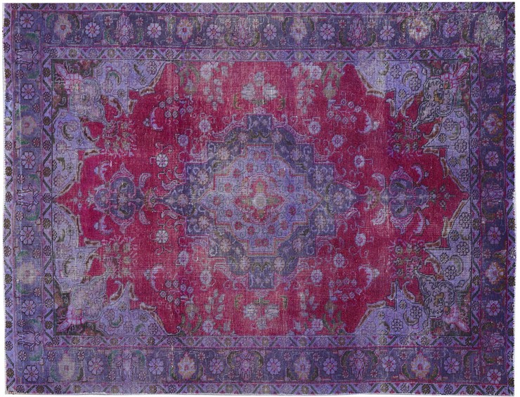 Blau Persien Vintage Teppich  284 x 188 cm