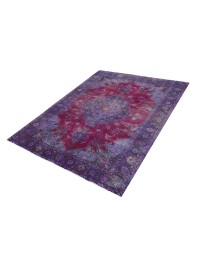 Blau Persien Vintage Teppich  284 x 188 cm