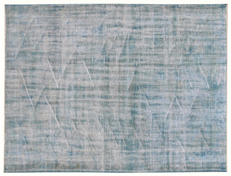 Blau Türkei Vintage Teppich  275 x 170 cm