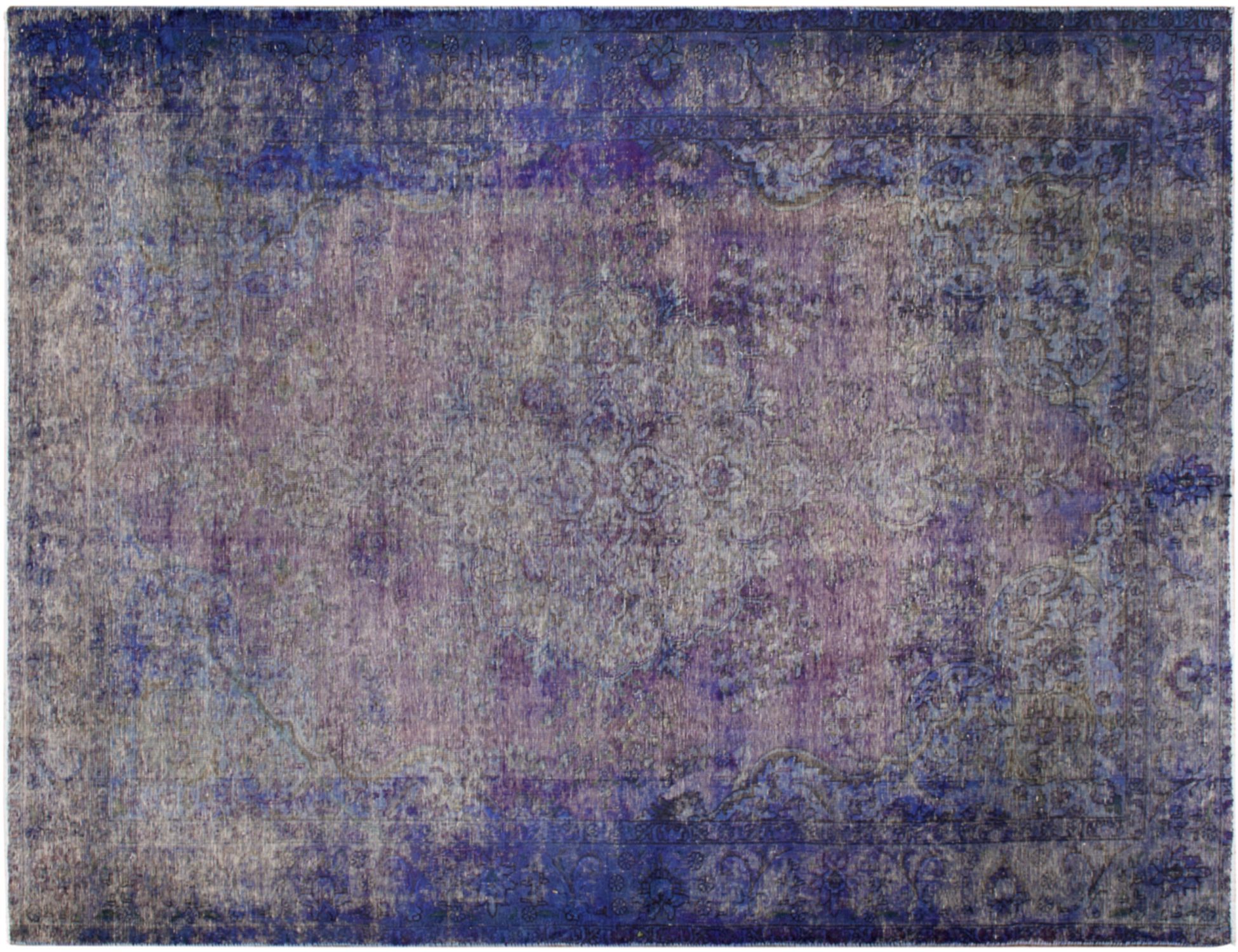 Persischer Vintage Teppich  lila  300 x 200 cm