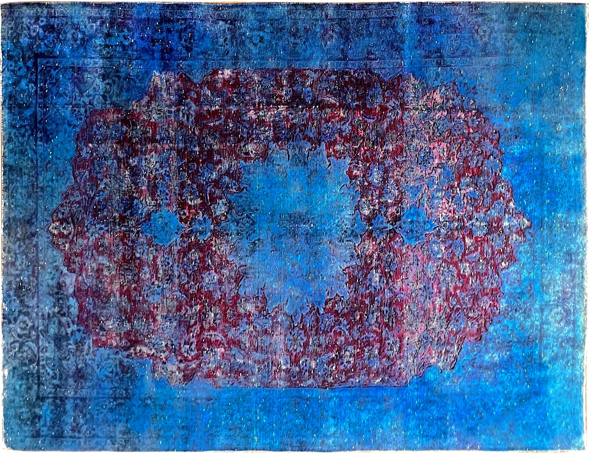  Vintage Tapis  bleu <br/>420 x 265 cm