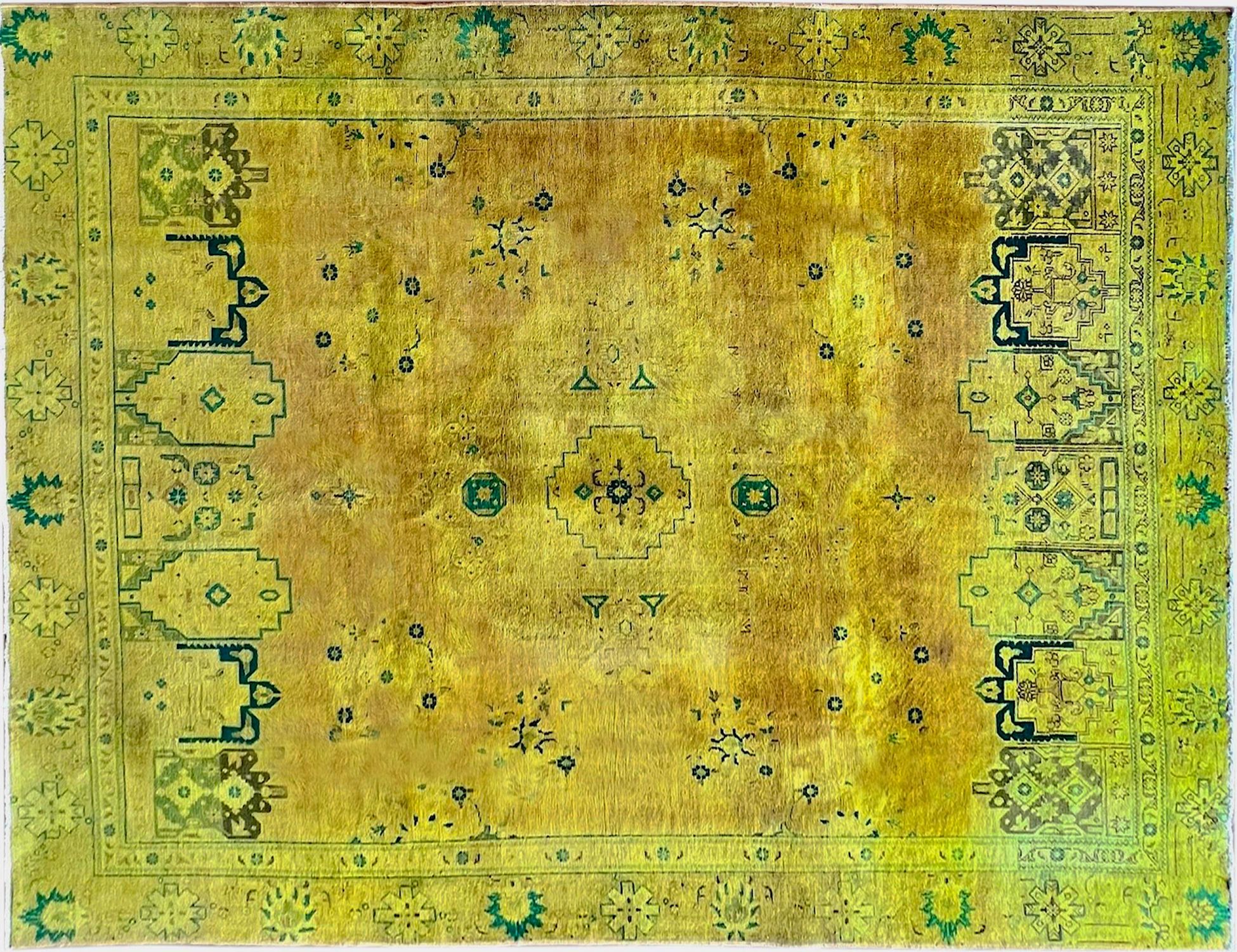 Tappeto Vintage  giallo <br/>360 x 257 cm