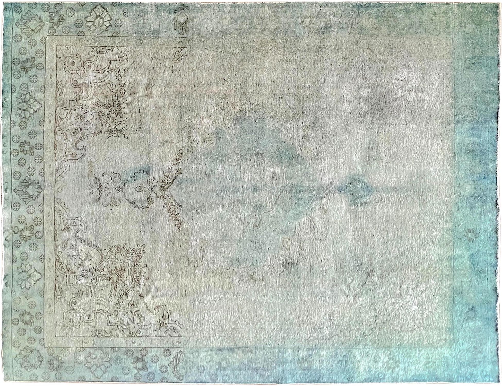 Tappeto vintage persiano  verde <br/>361 x 273 cm