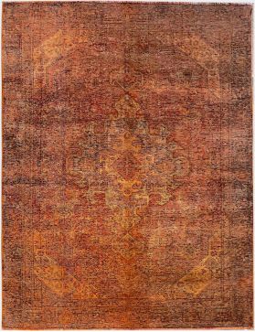 Persisk vintage teppe 275 x 170 oransje