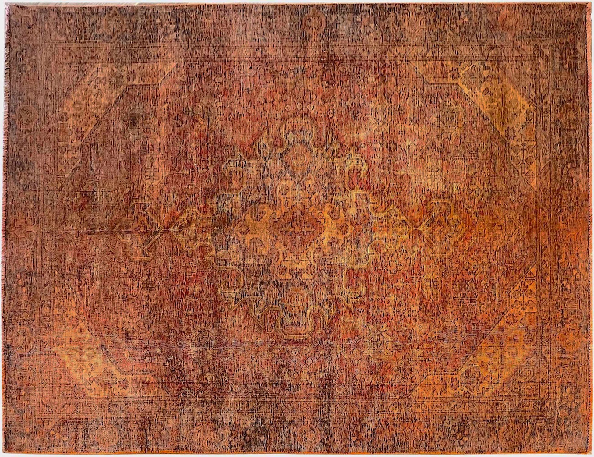 Perzisch Vintage Tapijt  oranje <br/>275 x 170 cm