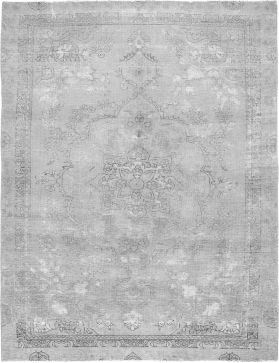 Persian vintage carpet 257 x 166 grey