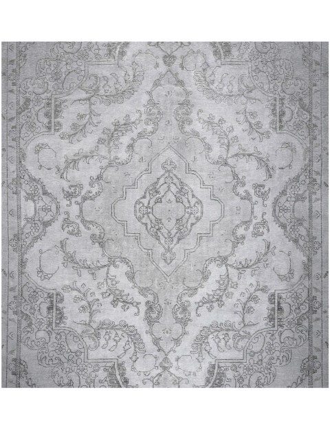 Grau Persien Vintage Perserteppich 240 x 240 cm