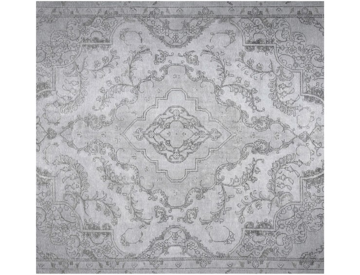Gris Persa Alfombra vintage 240 x 240 cm