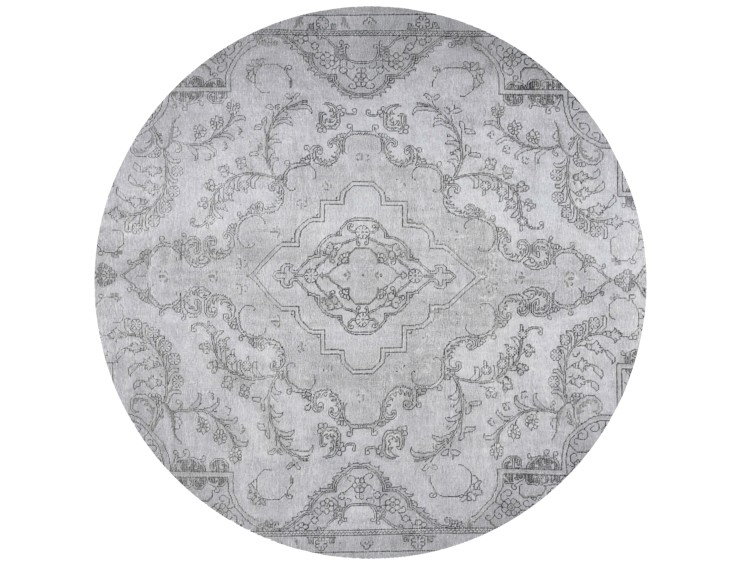 Gris Persa Alfombra vintage 240 x 240 cm