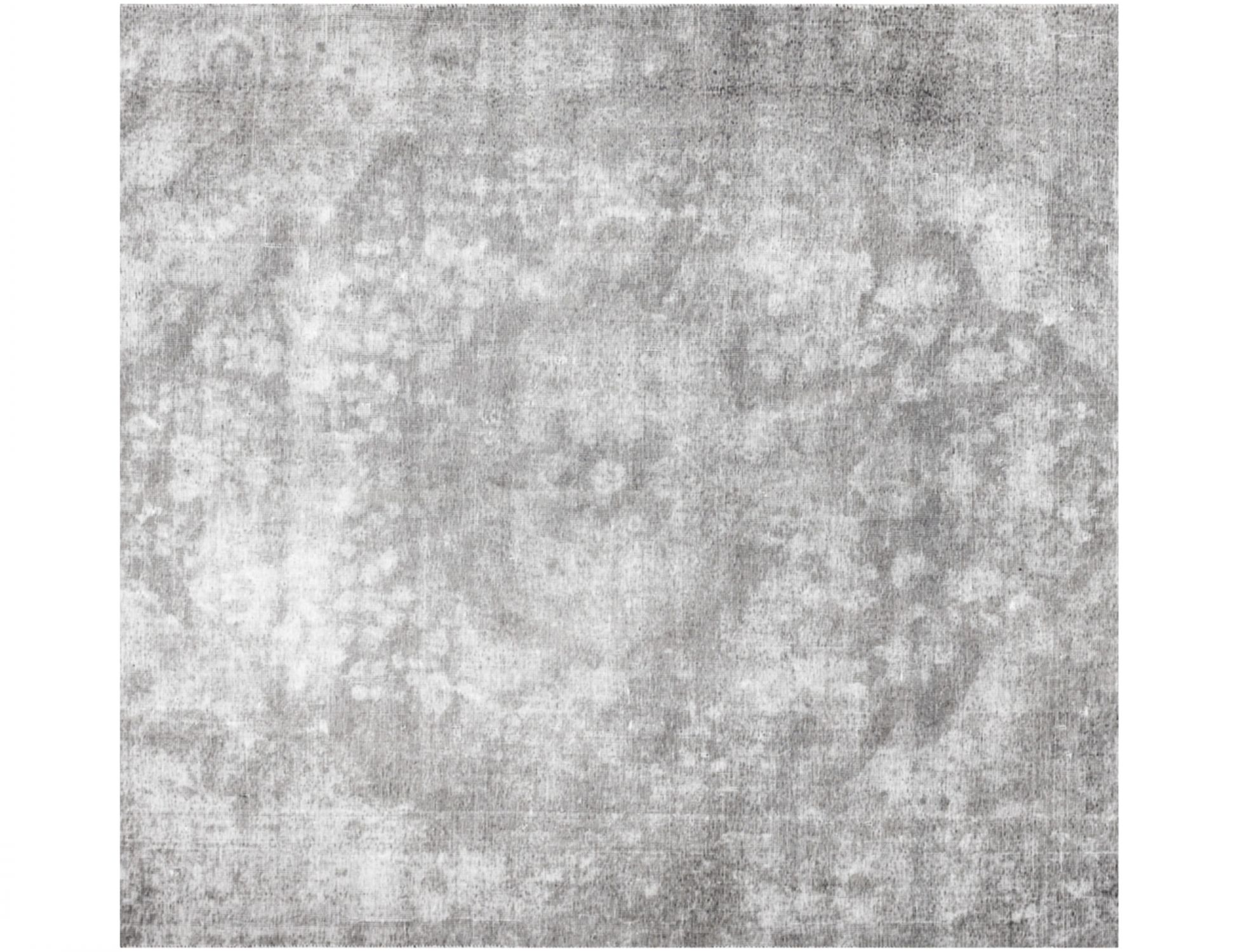 Persisk Vintagetæppe  grå <br/>192 x 192 cm