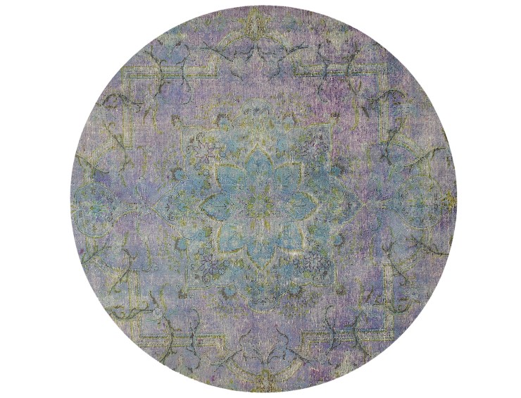 Grijs Perzië Perzisch Vintage Tapijt 200 x 200 cm