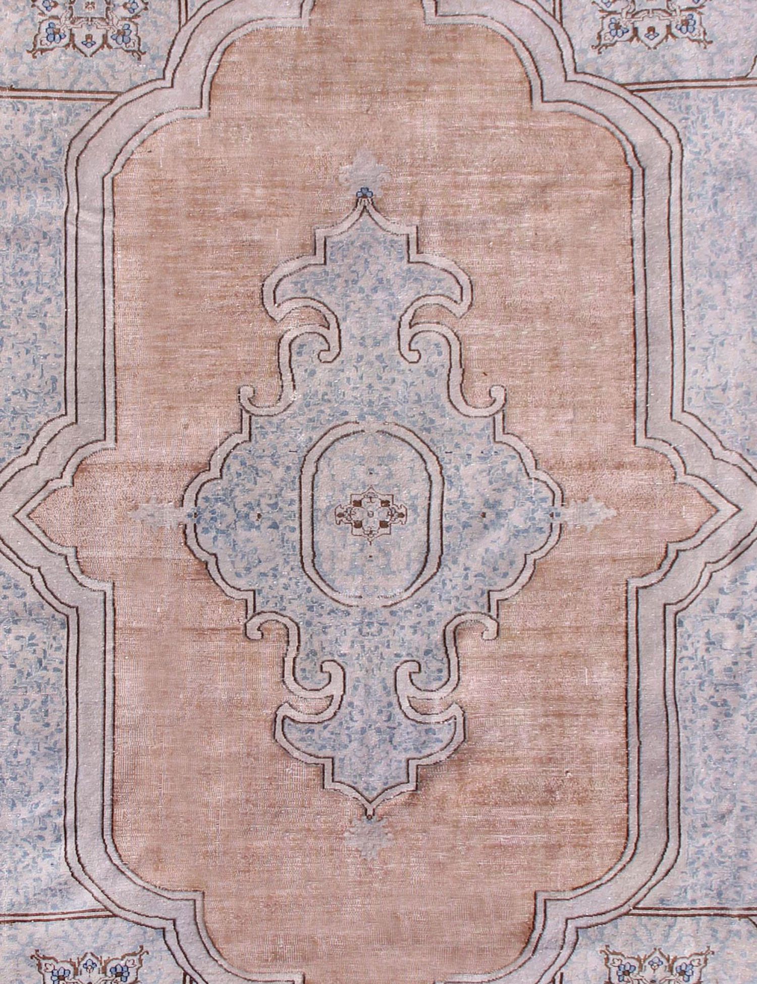 Tappeto vintage persiano  blau <br/>490 x 298 cm