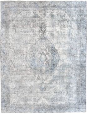 Persischer Vintage Teppich 360 x 267 grau