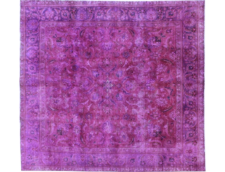 Púrpura Persa Alfombra persa vintage  330 x 280 cm