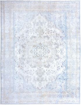 Persian vintage carpet 284 x 190 beige 
