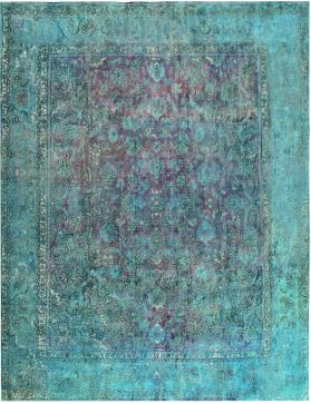 Tappeto vintage persiano  turchese <br/>405 x 343 cm