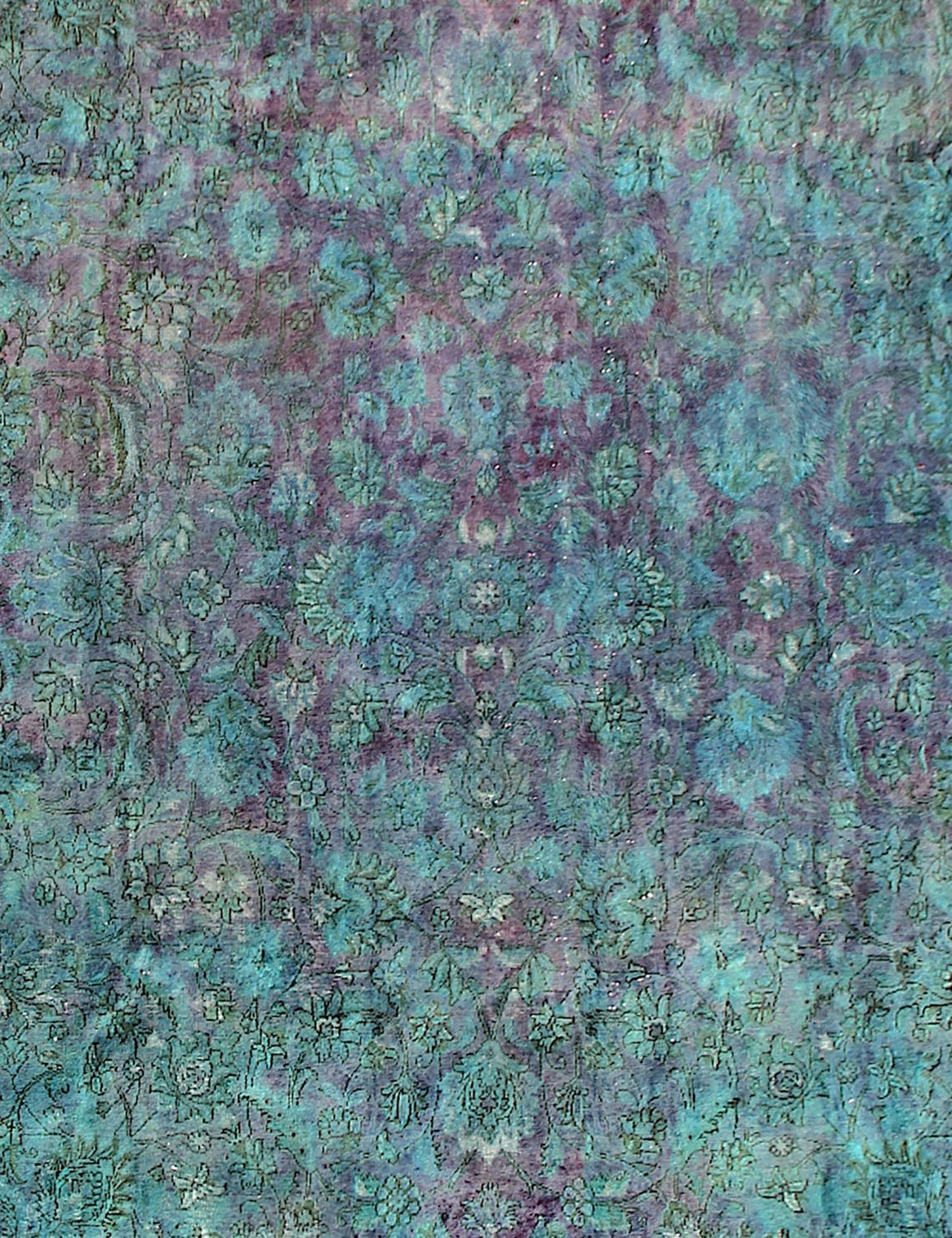 Tappeto vintage persiano  turchese <br/>405 x 343 cm