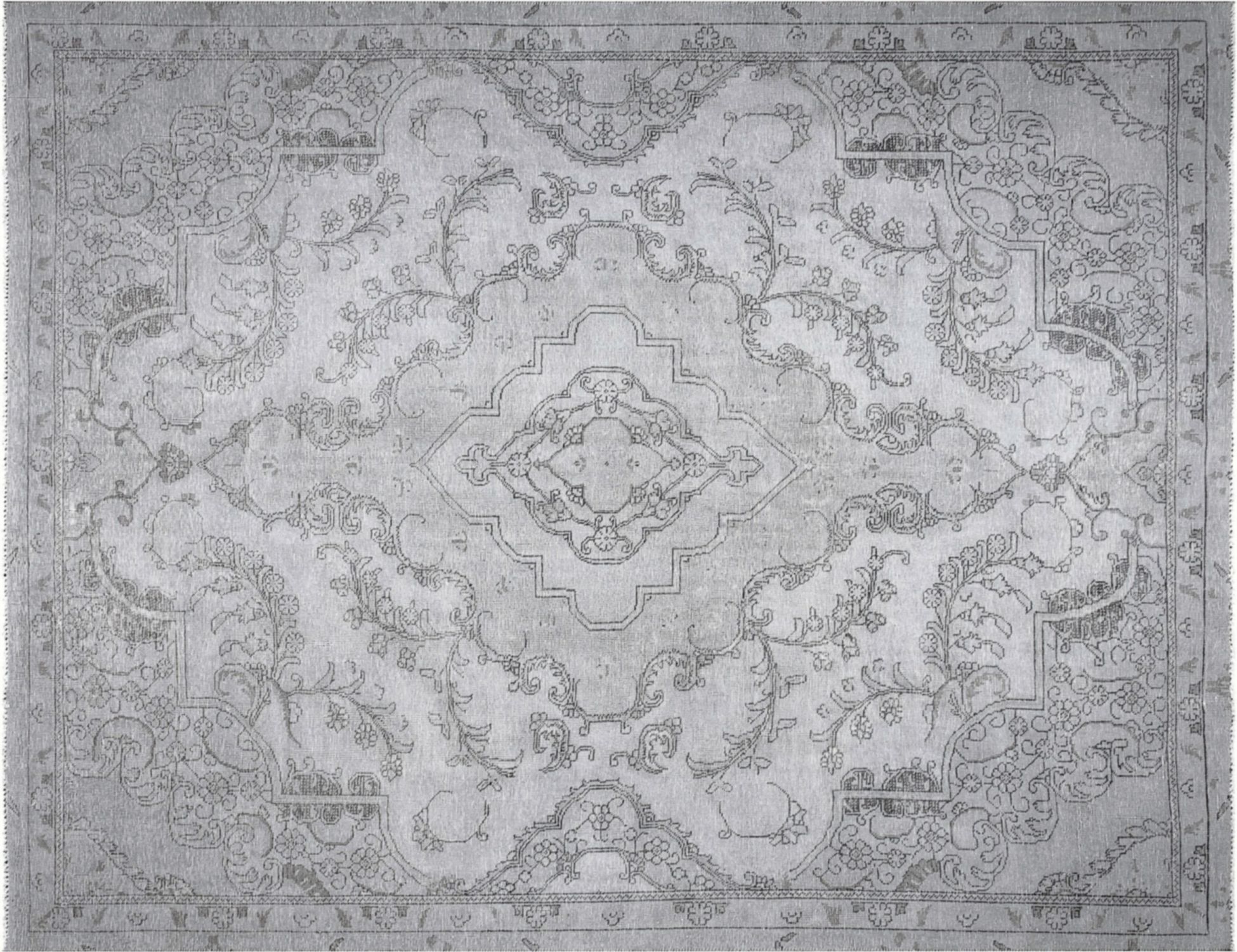 Tappeto Vintage  grigo <br/>324 x 240 cm