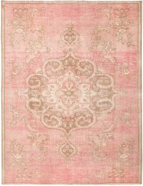 Persischer Vintage Teppich 233 x 133 rosa