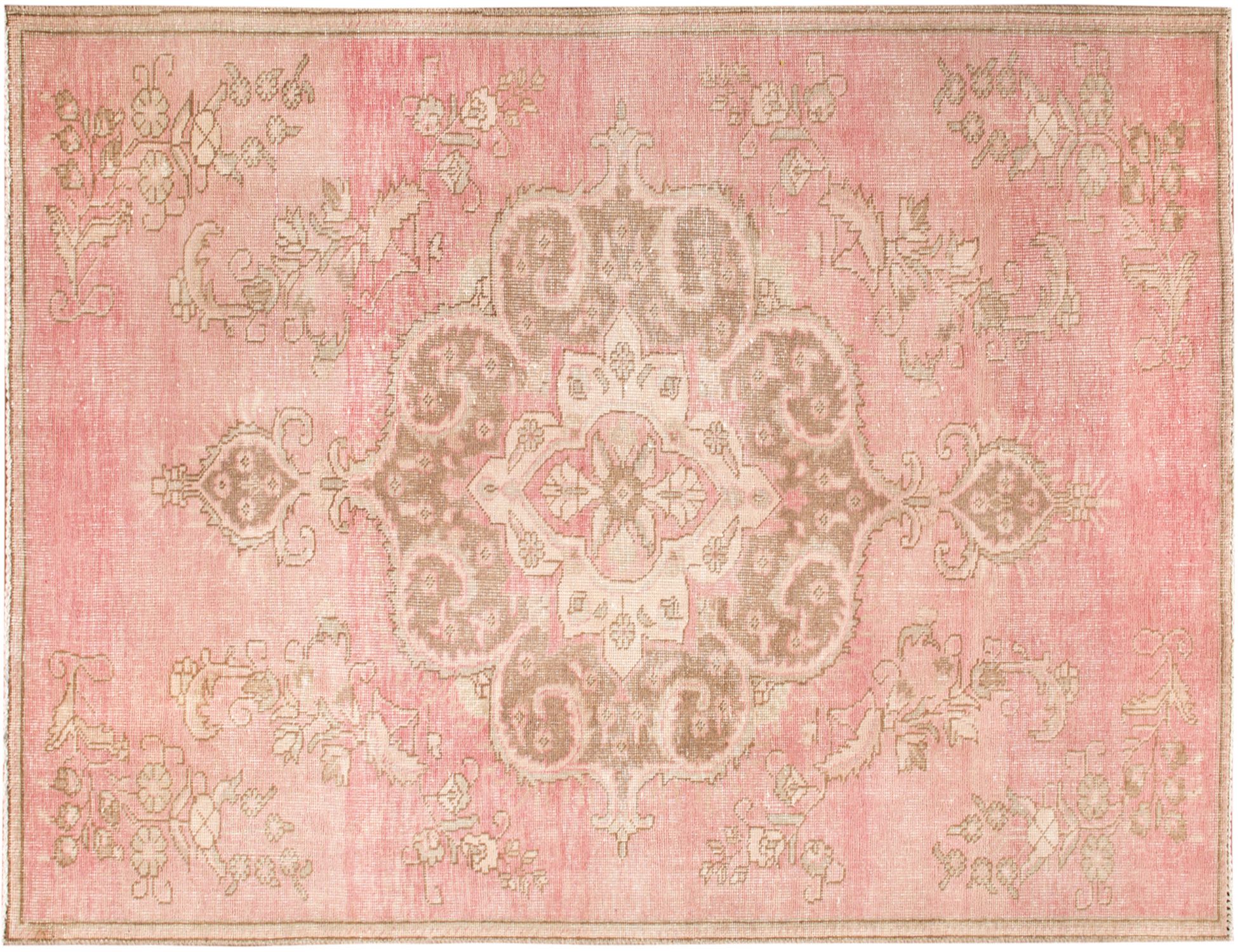 Persian Vintage Carpet  pink  <br/>233 x 133 cm