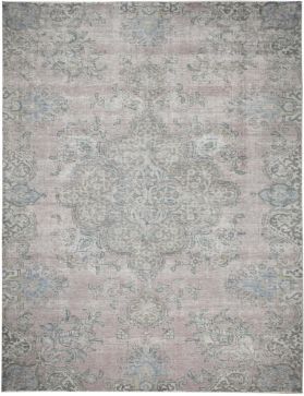 Persischer Vintage Teppich 274 x 178 grau