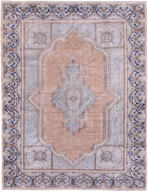 Blå Persien Persisk vintage matta  490 x 298 cm