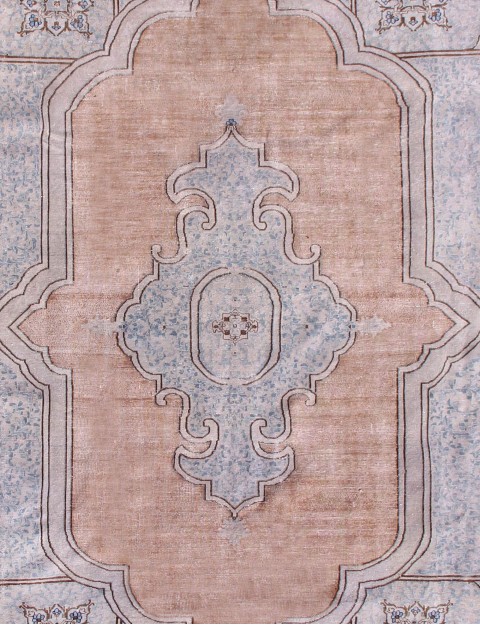 Blå Persien Persisk vintage matta  490 x 298 cm