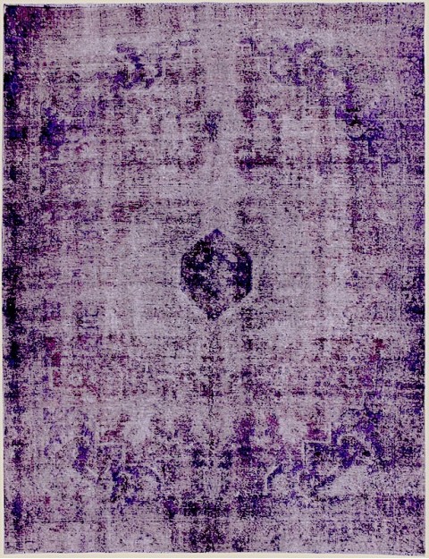 Purper Perzië Perzisch Vintage Tapijt  370 x 275 cm