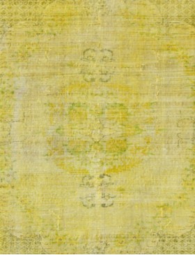 Yellow Turkey Persian Vintage Carpet 259 x 163 cm - view 2