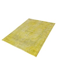 Gelb Türkei Persischer Vintage Teppich 259 x 163 cm - view 3