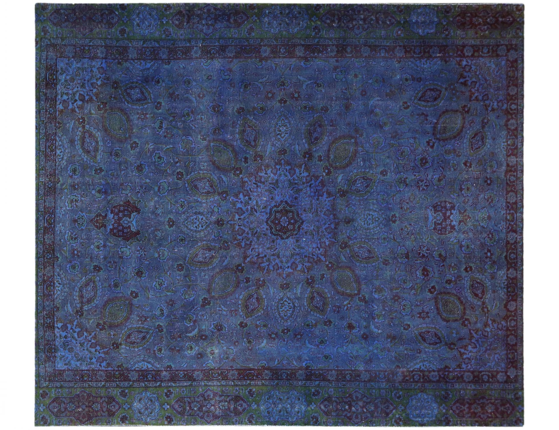 Tappeto vintage persiano  blu <br/>320 x 270 cm