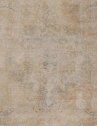 Beige persia Persisk vintage teppe 225 x 225 cm - view 2