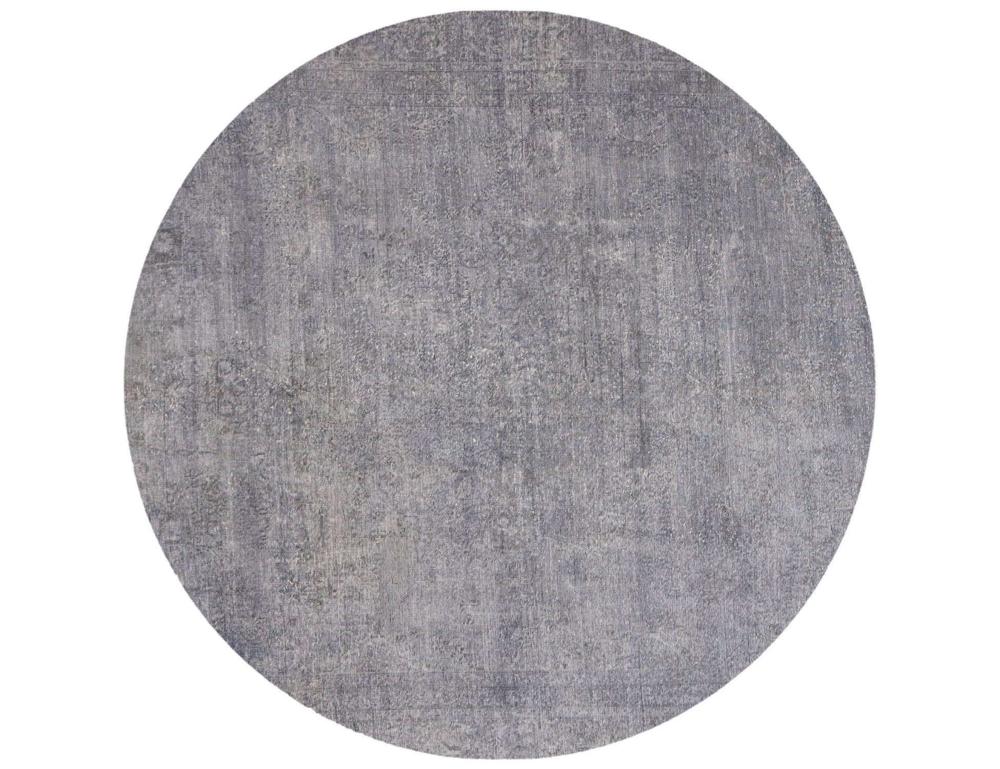 Rund  Vintage Teppich  blau <br/>205 x 205 cm