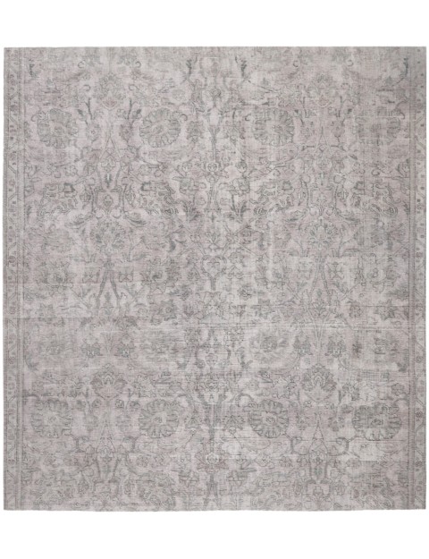 Beige Persien Persischer Vintage Teppich 230 x 230 cm