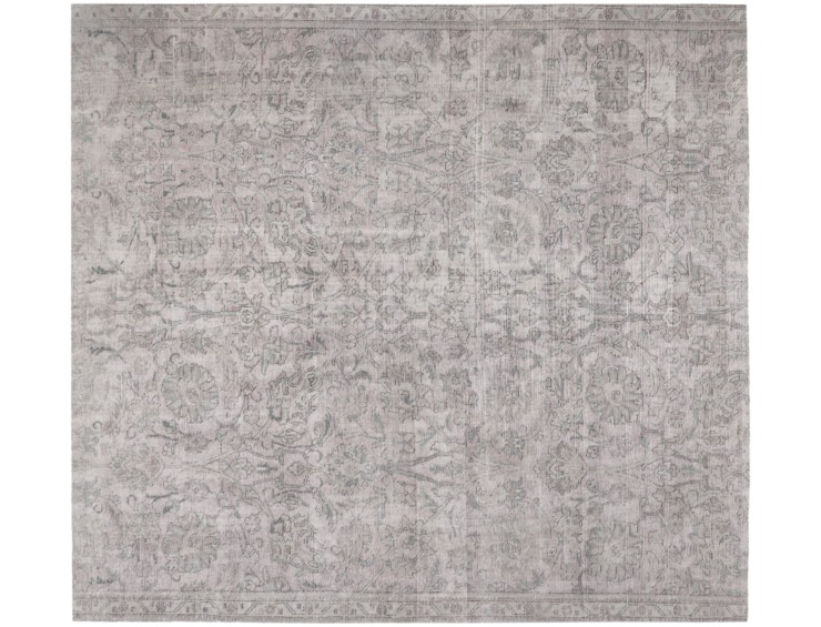 Beige Persa Alfombra persa vintage 230 x 230 cm