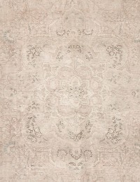 Beige Persien Persischer Vintage Teppich  212 x 212 cm