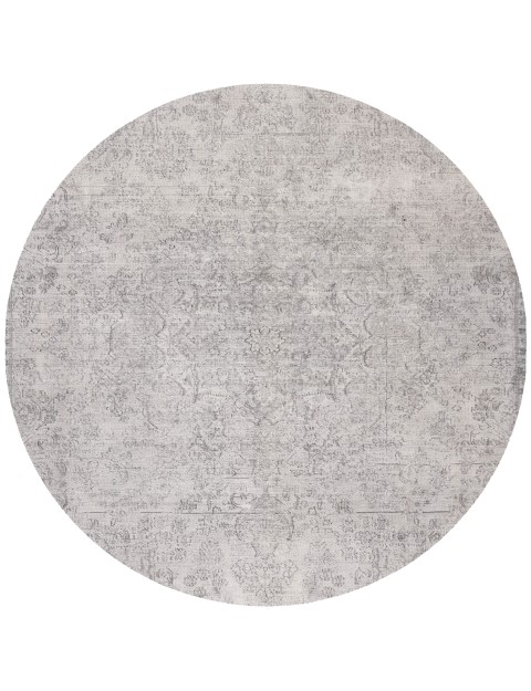 Grau Persien Persischer Vintage Teppich 187 x 187 cm