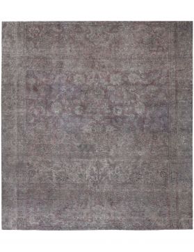 Persisk vintage matta  grå <br/>273 x 273 cm