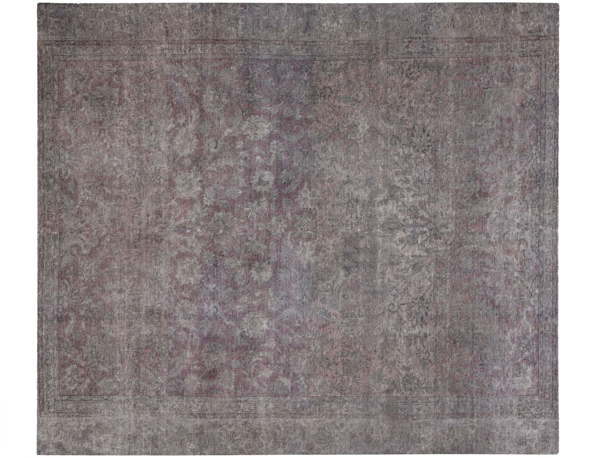 Persischer Vintage Teppich  grau <br/>310 x 273 cm