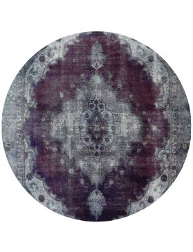Tapis Persan vintage 210 x 210 bleu