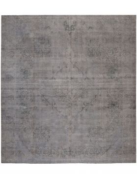 Persisk vintage matta  grå <br/>278 x 278 cm