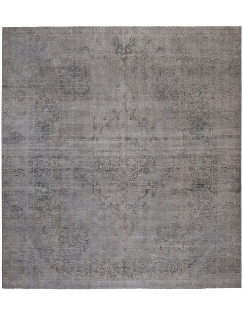 Grau Persien Persischer Vintage Teppich 278 x 278 cm