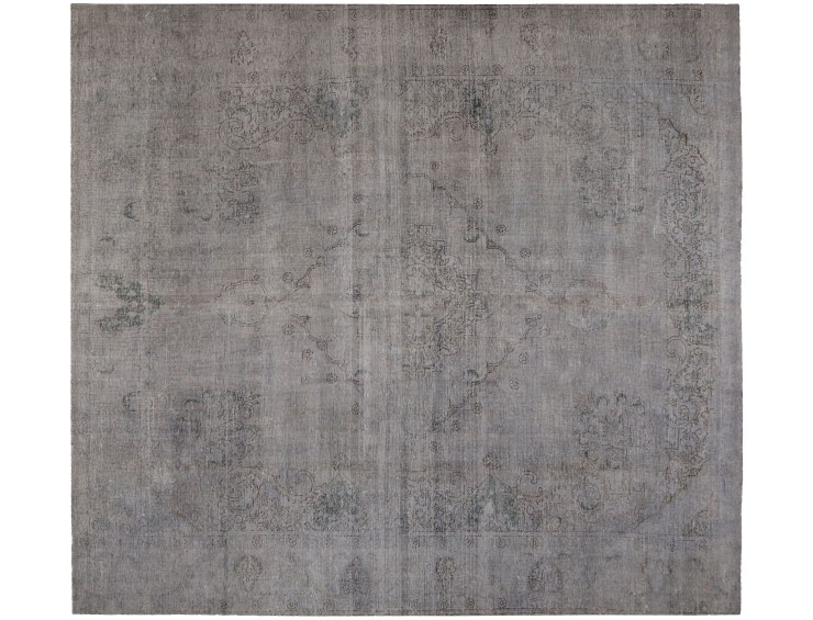 Grijs Perzië Perzisch Vintage Tapijt 278 x 278 cm